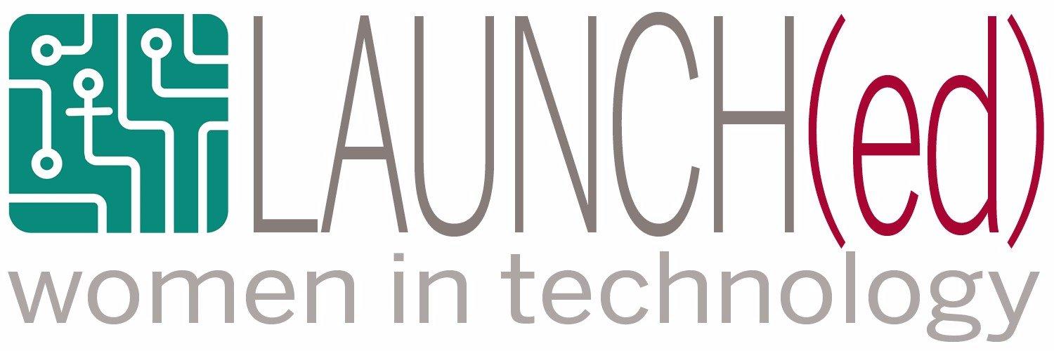 Logo for Launch(ed) Women in Technology conference